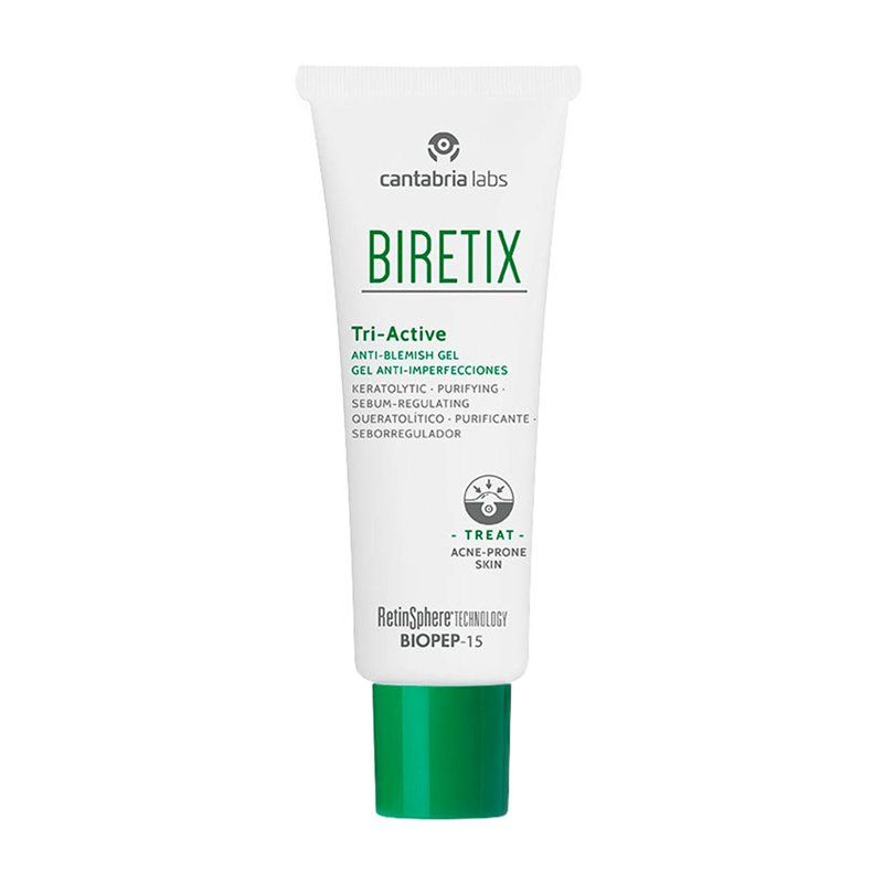 Cantabria Biretix Tri Active Anti Imperfection Gel 50ml جل ثلاثى لاصلاح عيوب البشرة