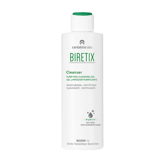 Cantabria Biretix Cleanser Purifying Cleansing Gel 200ml غسول للبشرة للبشرة الدهنية والمختلطة