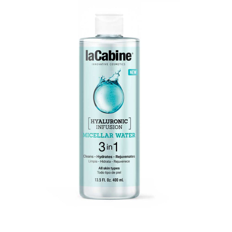 LaCabine Hyaluronic 3in1 Micellar Water 400ml ميسيلار مزيل مكياج