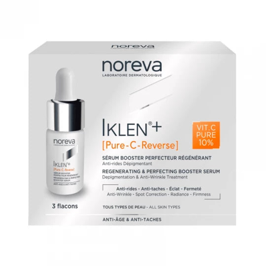 Noreva Iklen+ Pure C Reverse Booster Serum 3x8ml سيروم مضاد للشيخوخة والبقع