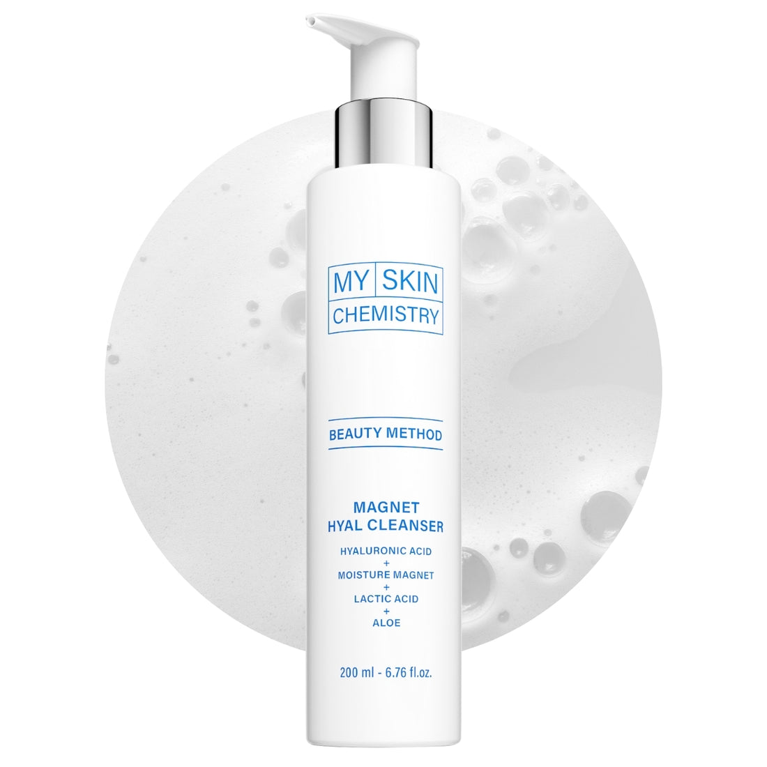 My Skin Chemistry Magnet Hyal Cleanser 200ml غسول لتجديد الخلايا