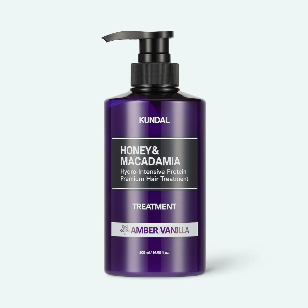 Kundal Honey & Macadamia Amber Vanilla Hair Treatment 500ml تريتمينت لترطيب الشعر