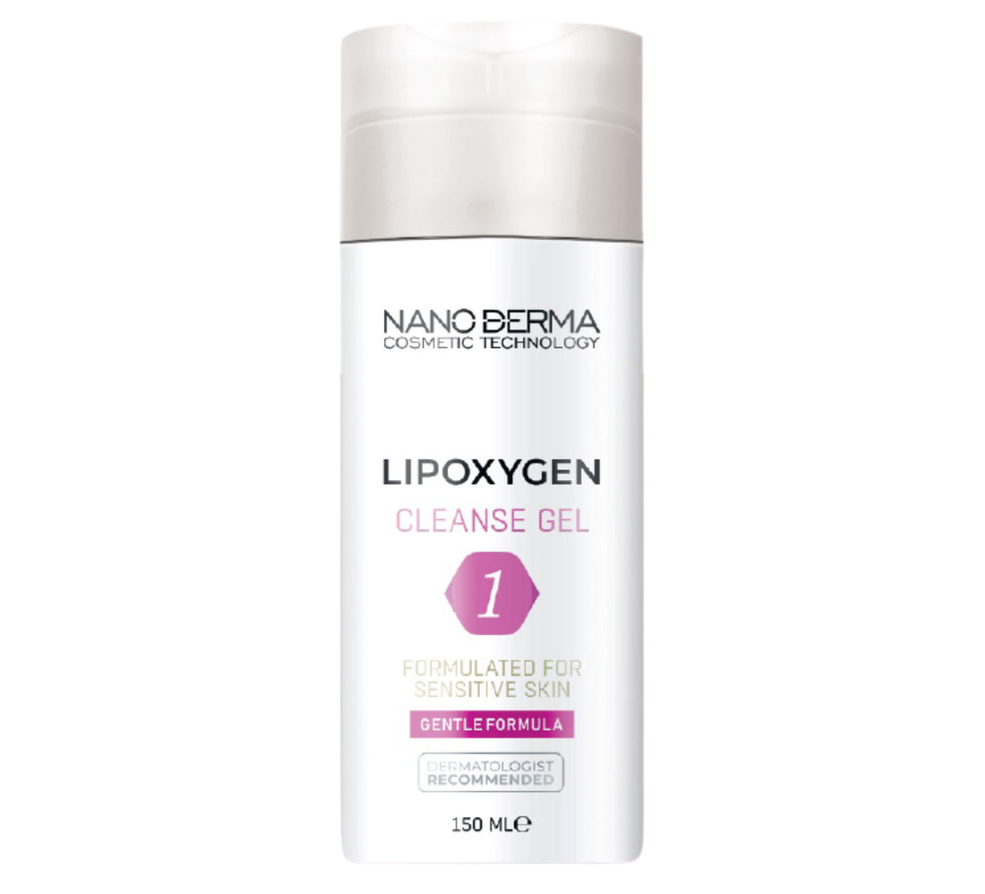 NanoDerma Lipoxygen 3 Step Anti Acne System KIt بكج للعناية بالبشرة المعرضة لحب الشباب