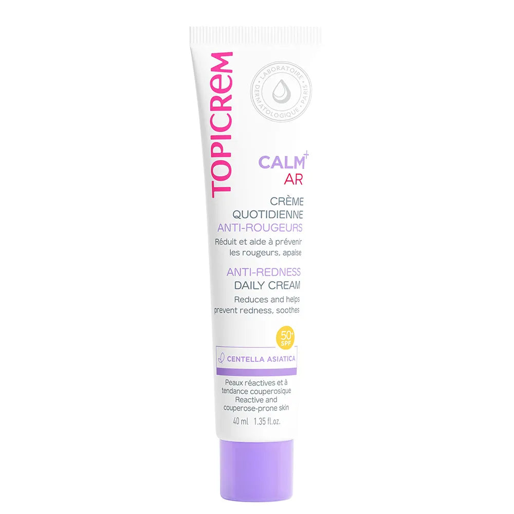 Topicrem Calm+ AR Spf50+ Soothing Cream 40ml كريم و واقي شمس مضاد للاحمرار