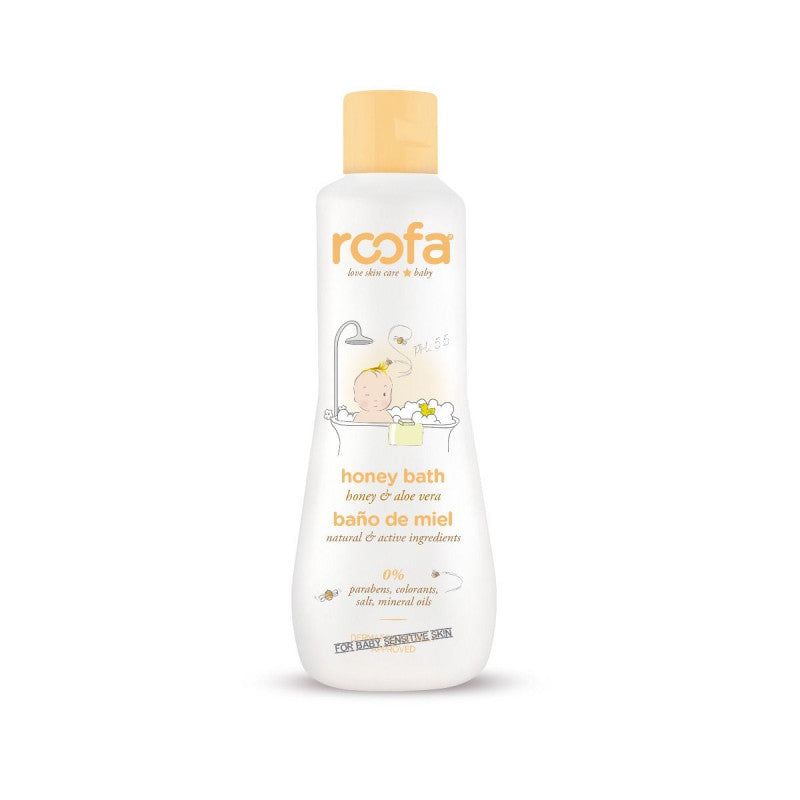 Roofa Honey Kids Bath Gel 200ml جل الاستحمام للأطفال