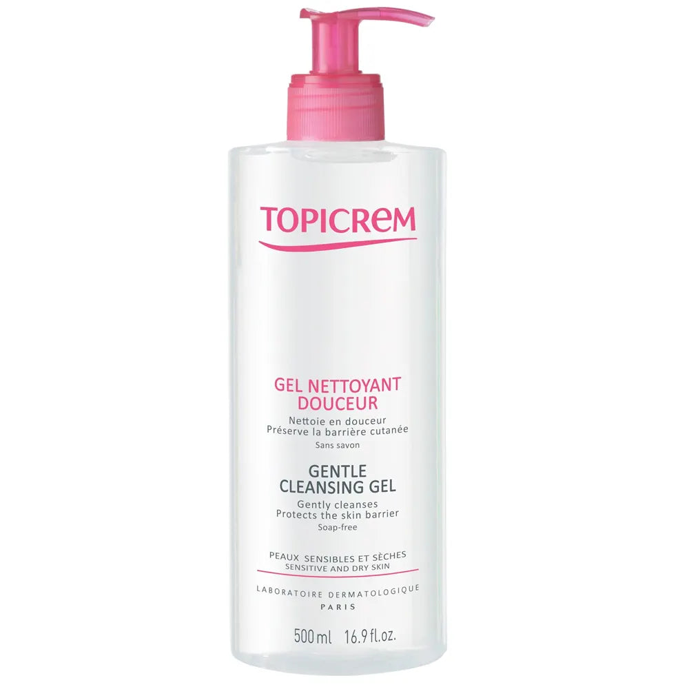 Topicrem Gentle Body & Hair Cleansing Gel 500ml جل التنظيف للجسم والشعر