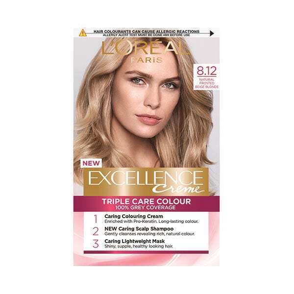 Loreal Excellence Hair Color Cream (No 8.12) -light blond أشقر فاتح