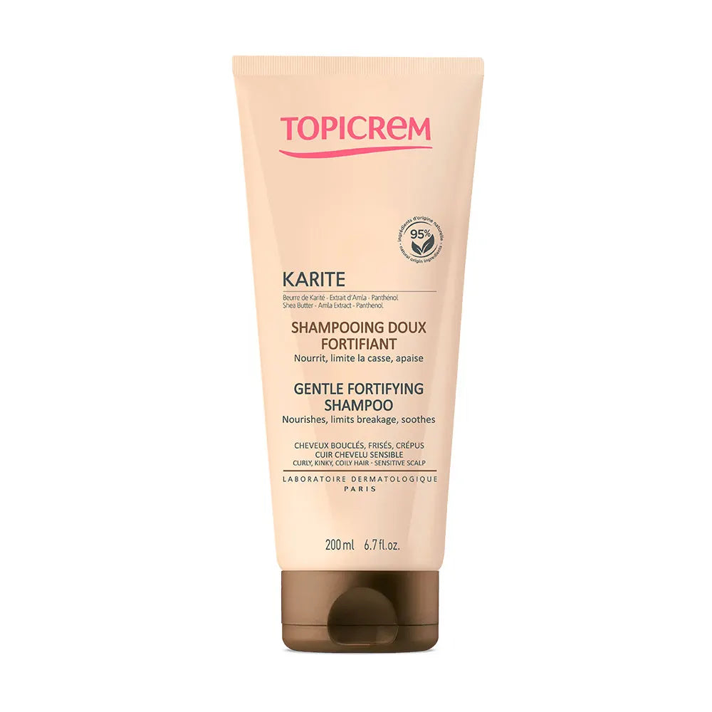 Topicrem Karite Gentle Fortifying Shampoo 200ml شامبر للشعر الكيرلي