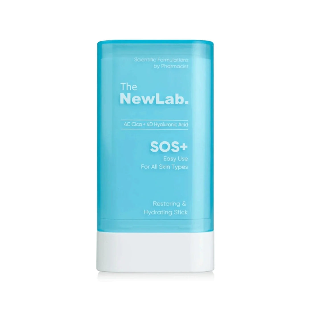 The NewLab SOS+ 4c Cica +4D Hyaluronic Acid Stick 19g لترطيب وترميم البشرة