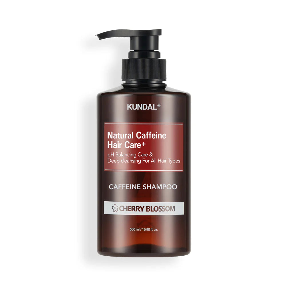 Kundal Caffeine & Intensive Scalp White Musk Shampoo 500ml شامبو الكافيين لتساقط الشعر
