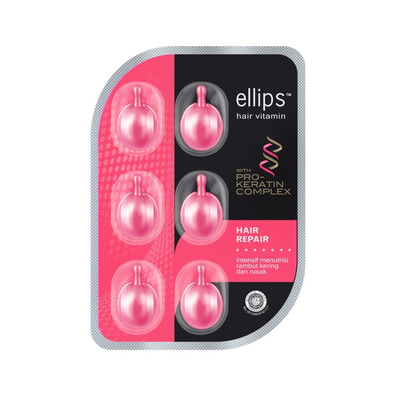 Ellips Hair Vitamin Pro Keratin Hair Repair Blister 6 Pcs كبسولات فيتامين للشعر