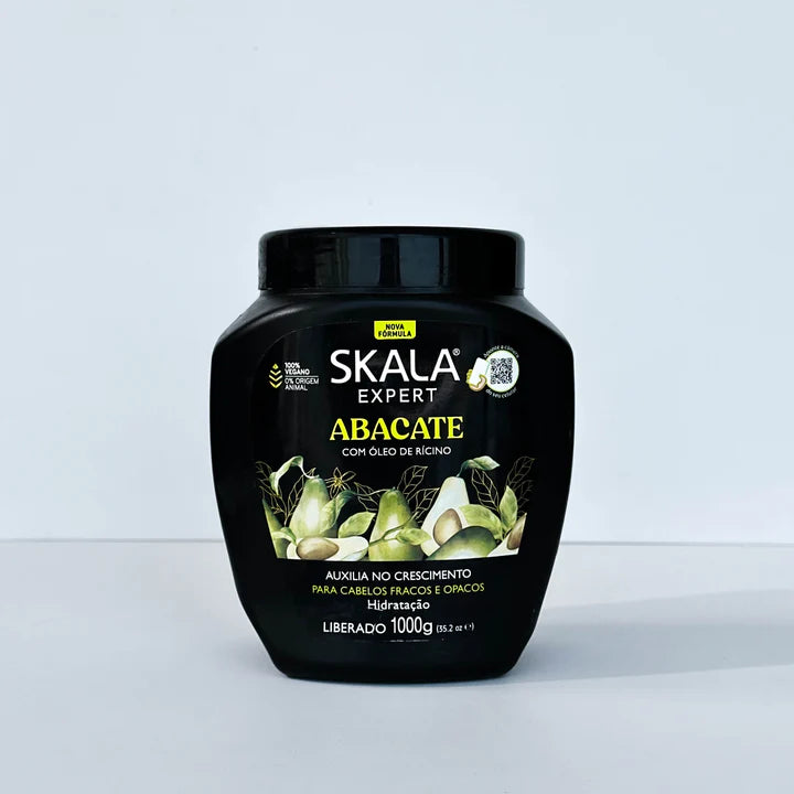 Skala Avocado Hair Conditioner Cream 1000g -Black كريم للشعر الضعيف والباهت