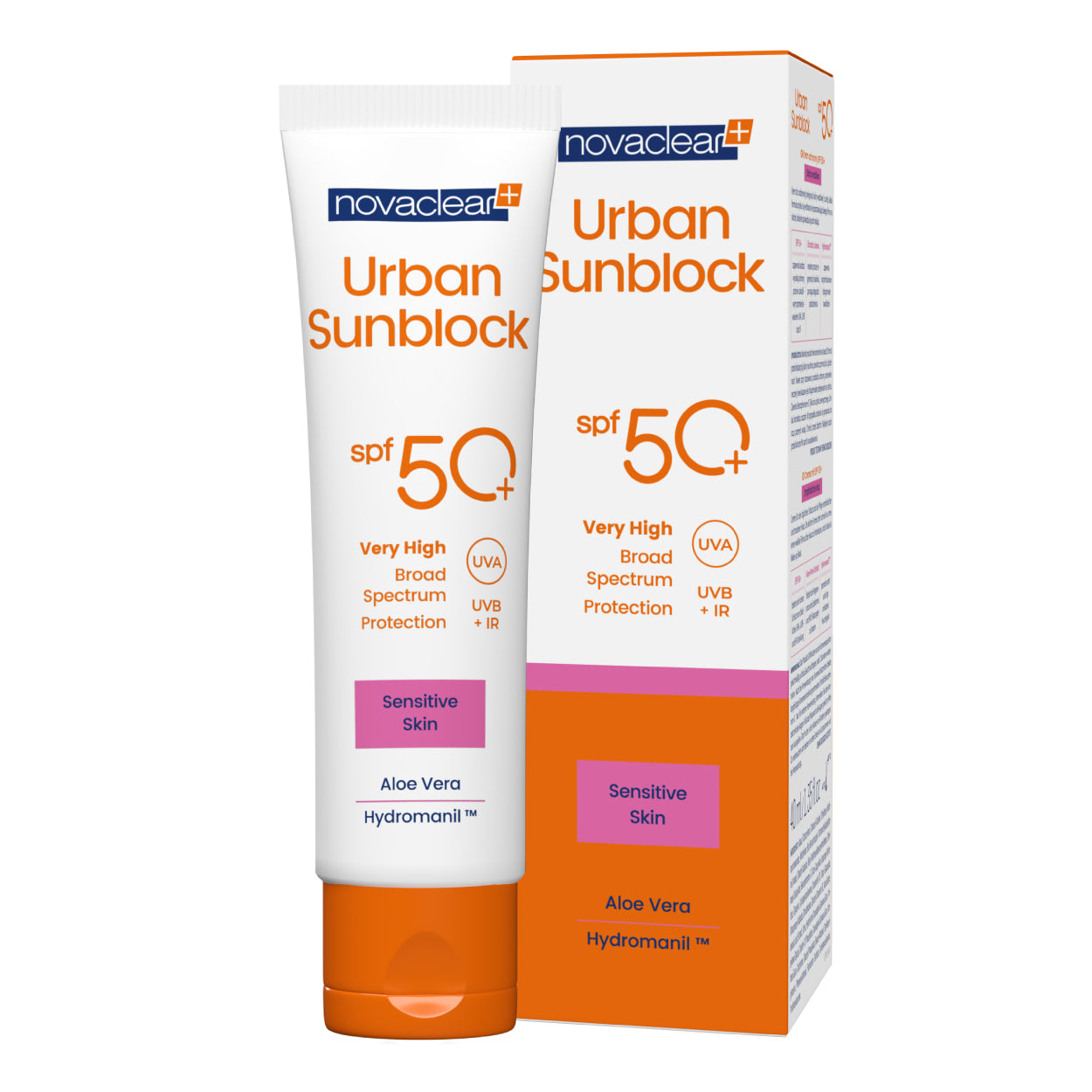 Novaclear Urban Spf50+ (Sensitive Skin) Cream 50ml واقي شمس للبشرة الحساسة
