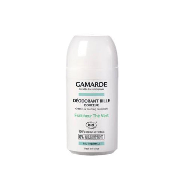 Gamarde Green Tea Soothing Deo Roll On 50ml مزيل عرق عضوي