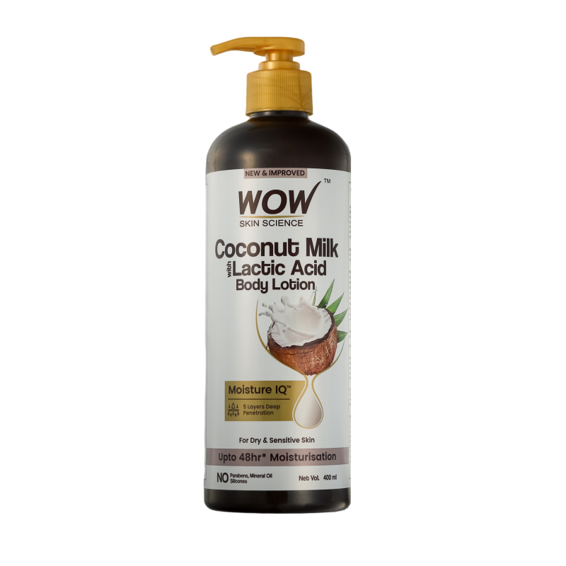 Wow Coconut Milk Body Lotion 400ml لوشن الجسم بحليب جوز الهند