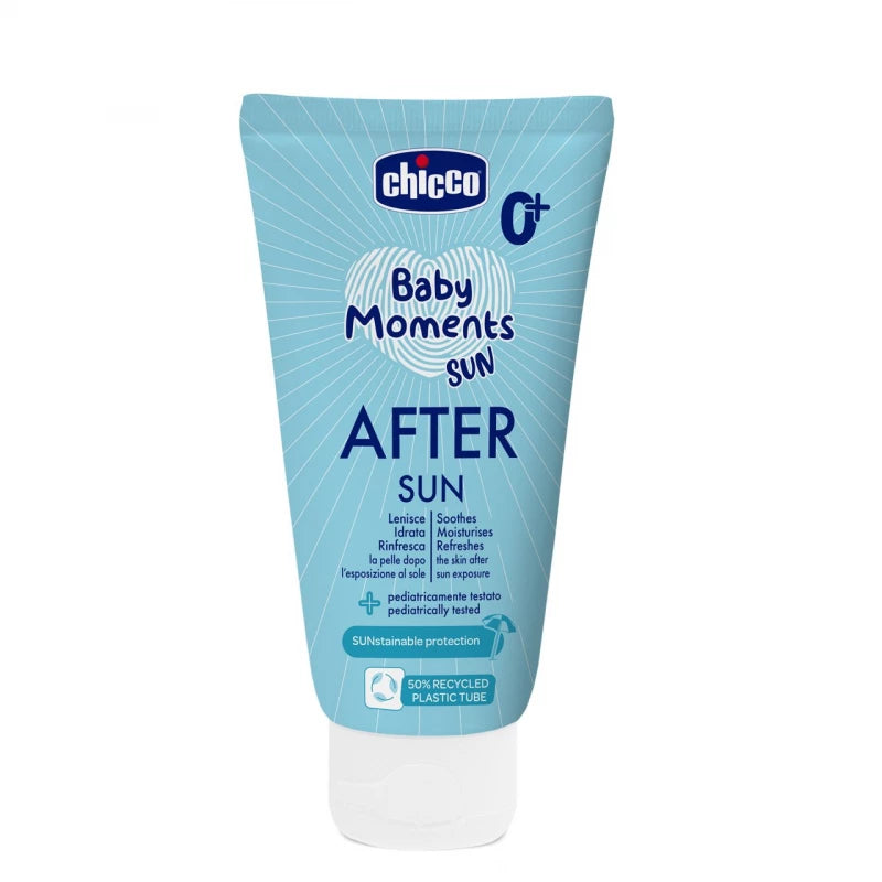 Chicco Baby Moments After Sun Lotion 150ml لوشن مرطب بعد التعرض لأشعة الشمس