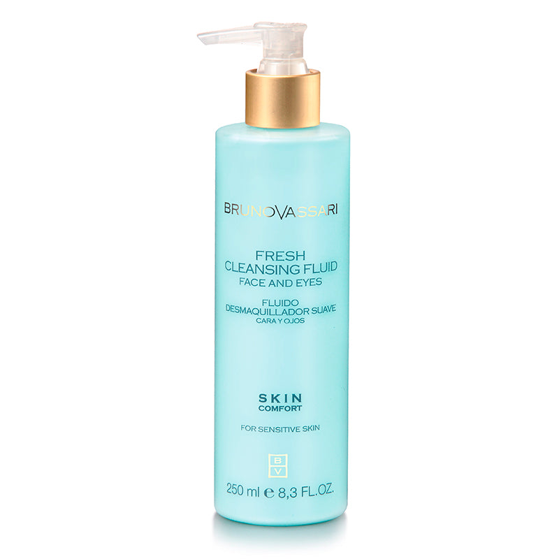 Brunovassari Skin Comfort Fresh Cleaning Fluid 250ml سائل مزيل المكياج