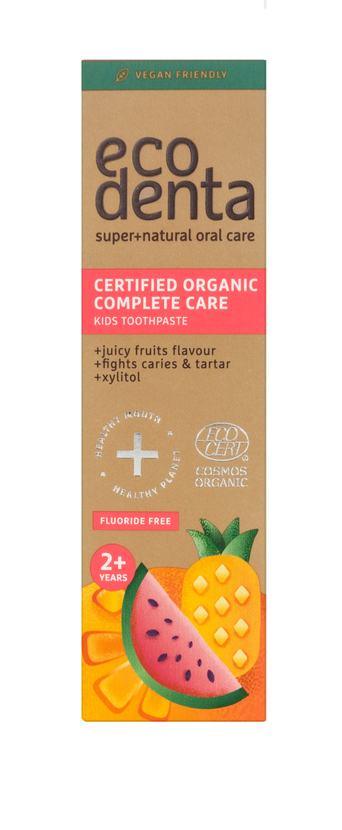 Ecodenta Kids Orange Toothpaste 75ml معجون اسنان للاطفال