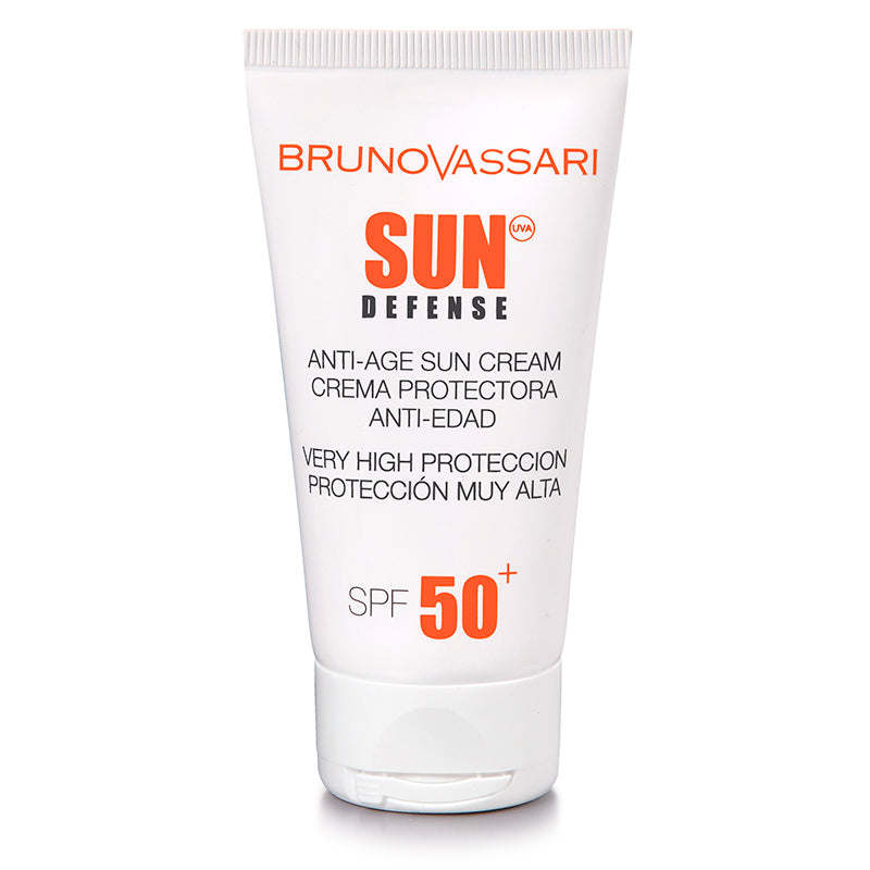 Brunovassari Sun Defense Spf50+ Anti Age Cream 50ml واقي شمس مضاد للشيخوخة