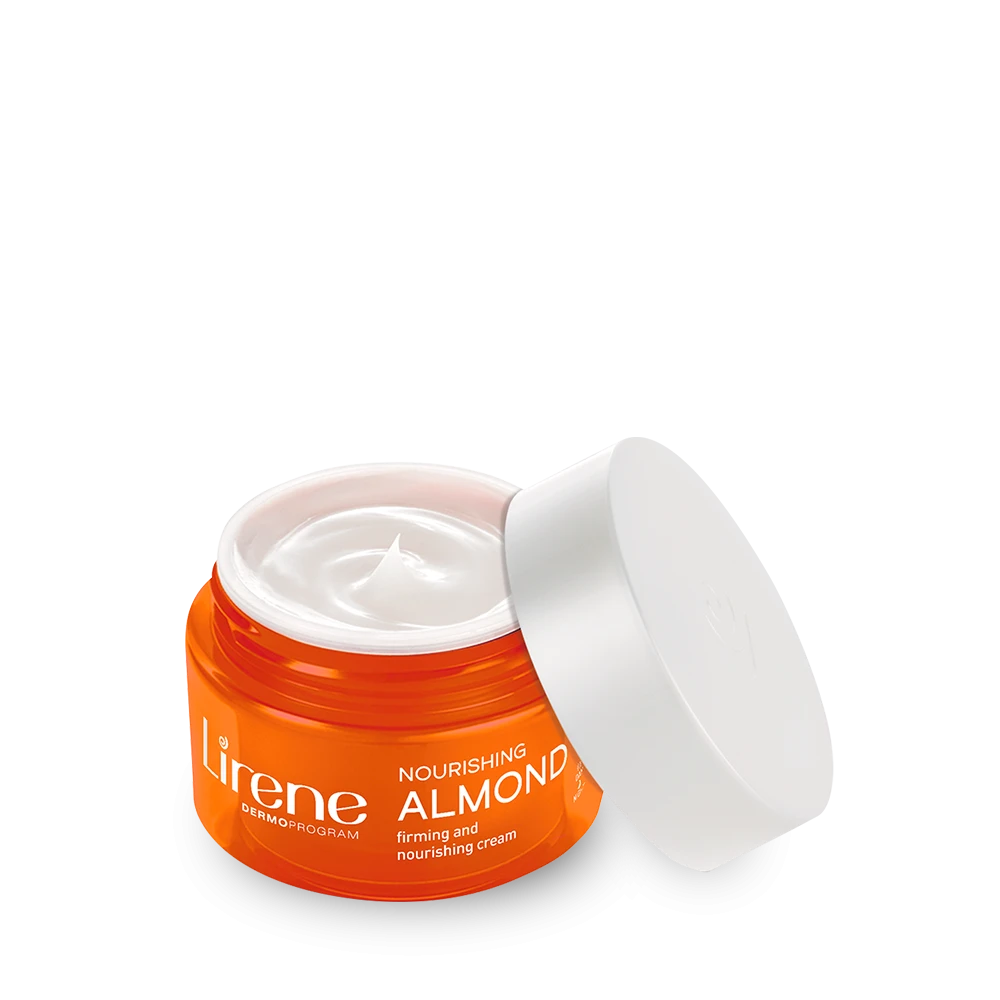 Lirene Almond Oil Nourishing Cream 50ml كريم مغذي للبشرة