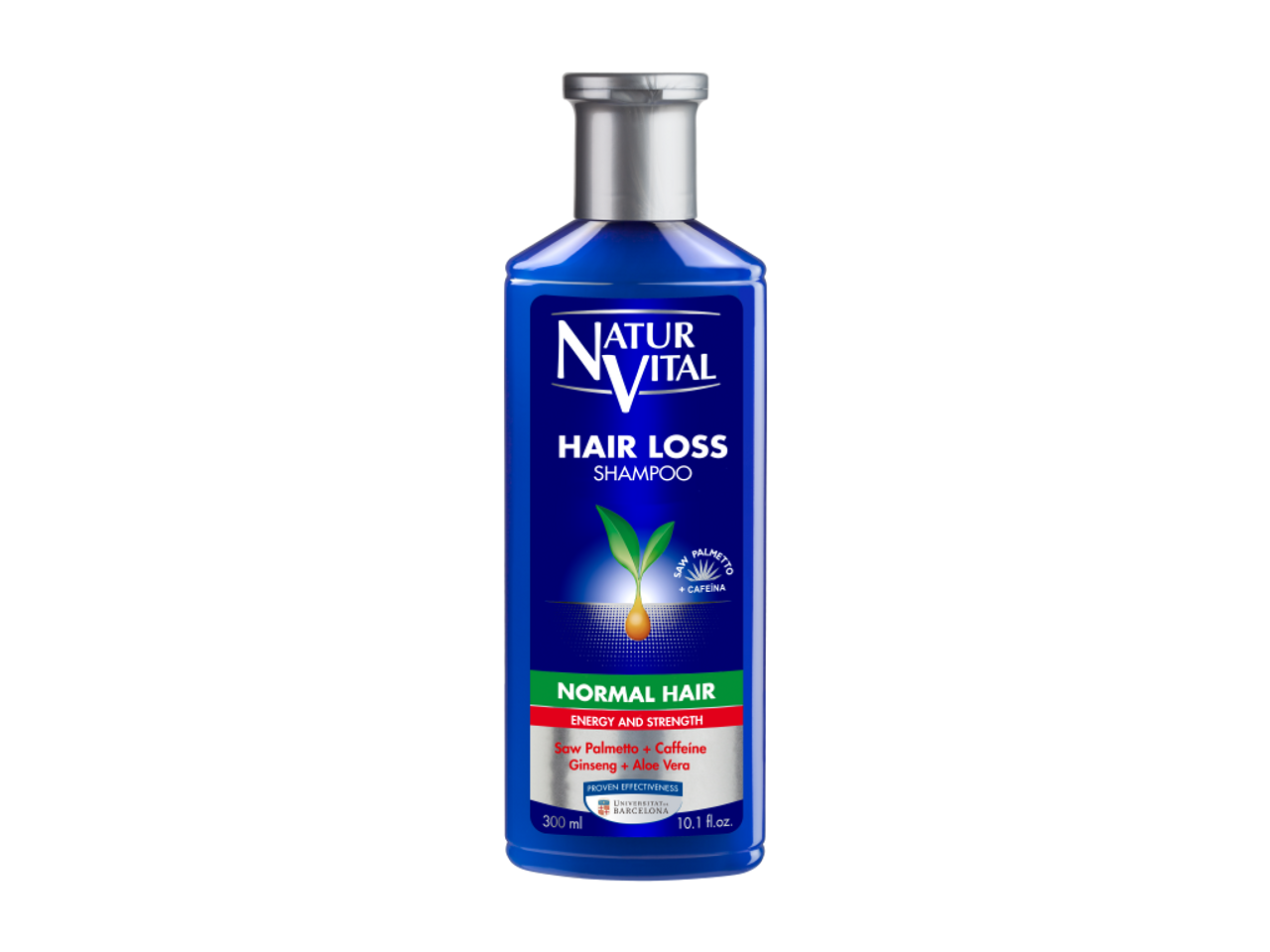 NaturVital Hair Loss (Normal Hair) Shampoo 300ml شامبو ضد تساقط الشعر للشعر العادي والهش