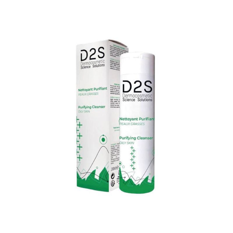 D2S Purifying Cleanser 200ml غسول للبشرة الدهنية
