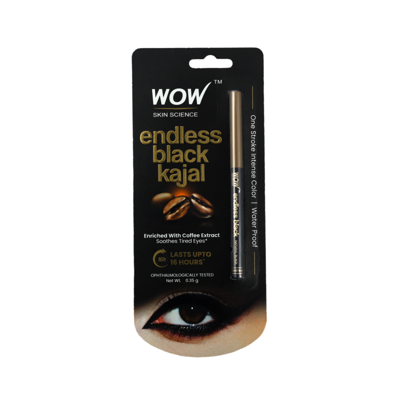 Wow Endless Black Natural Kajal Kohol قلم كحل أسود