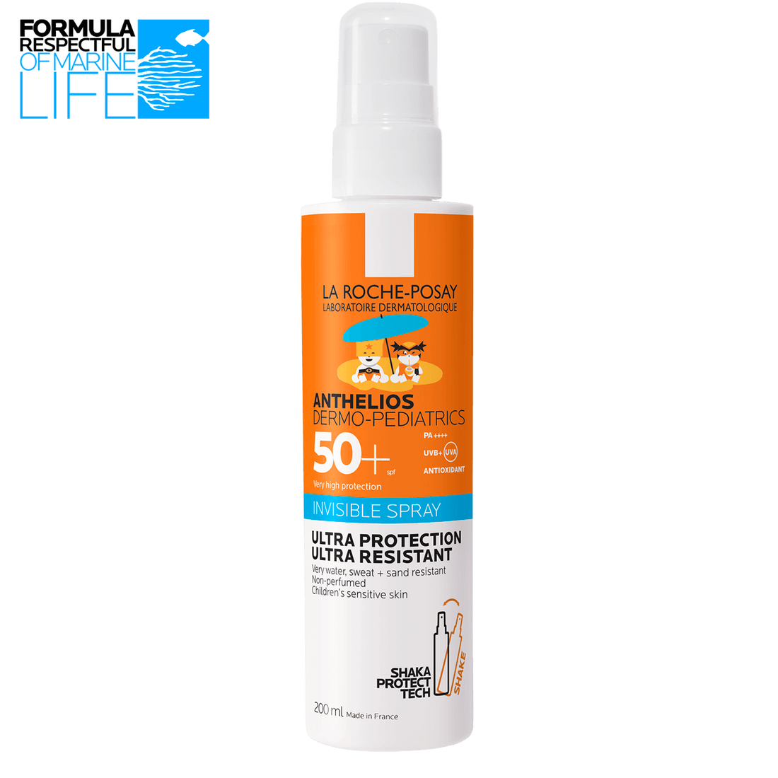 La Roche Posay Anthelios Spf50+ Invisible Pediatric Spray 200ml بخاخ واقي شمس للأطفال
