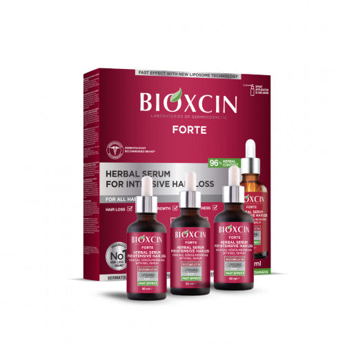Bioxcin Forte Herbal Serum 3x50ml سيروم لتساقط الشعر