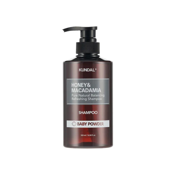 Kundal Honey & Macadamia Baby Powder Shampoo 500ml شامبو بالعسل والمكاديميا