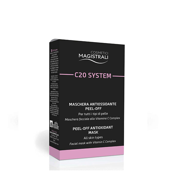Magistrali C20 System Peel Off Antioxidant Mask 5 Pcs ماسك مقشر بالفيتامين سي