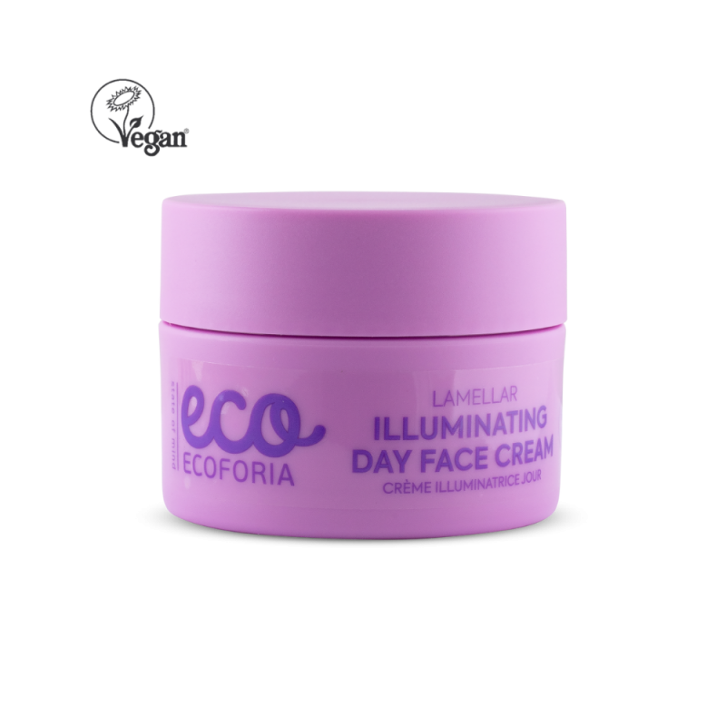 Natura Siberica Ecoforia Lavender Clouds Illuminating Day Cream 50ml كريم النضارة و الترطيب