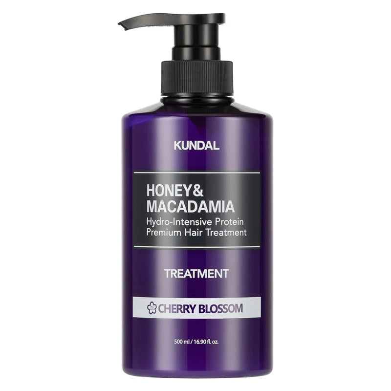 Kundal Honey & Macadamia Cherry Blossom Hair Treatment 500ml تريتمينت لترطيب الشعر