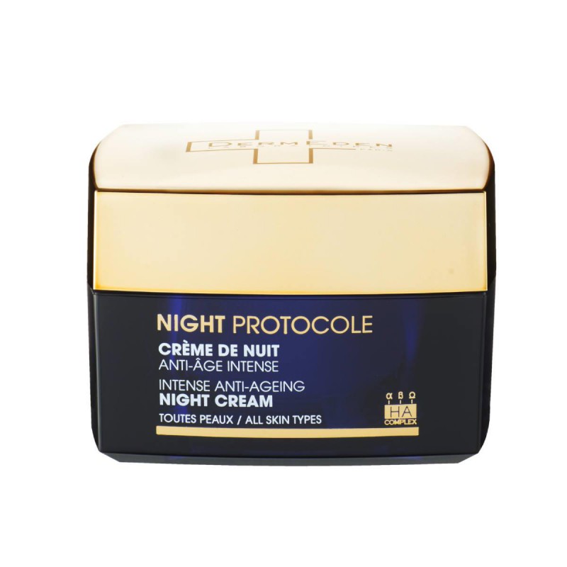 Dermeden Protocole Intense Night Cream 50ml سيروم ليلي مضاد لشيخوخة