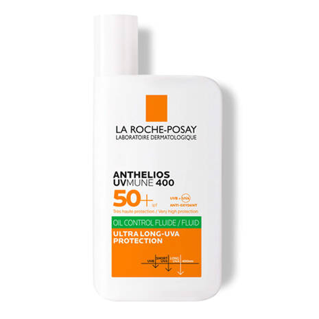 La Roche Posay Anthelios Uvmune 400 Spf50+ Oil Control Fluid 50ml واقي شمس للبشرة الدهنية