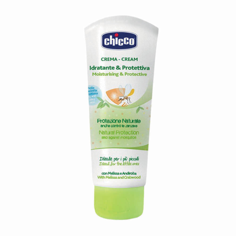 Chicco Natural Moisturising & Protective Cream 100ml كريم ترطيب واقي للاطفال