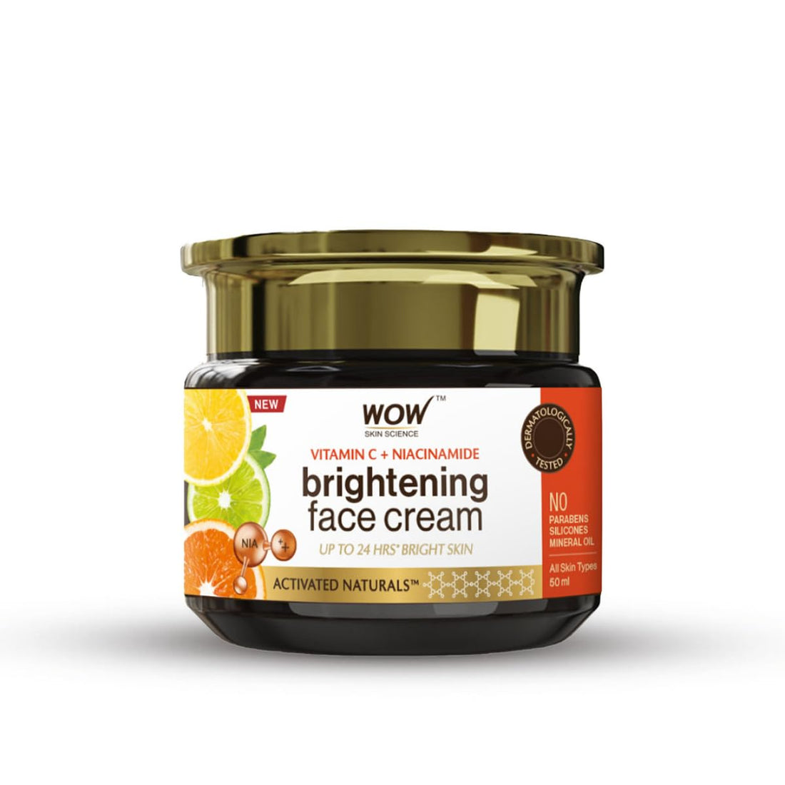 Wow Vit C & Niacinamide Cream 50ml سيروم الوجه بفيتامين سي والنياسيناميد