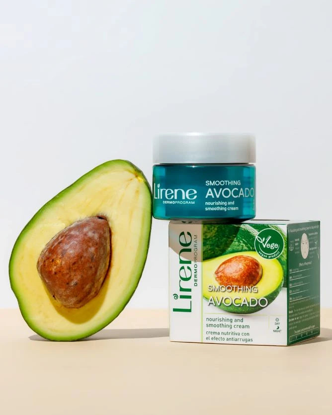Lirene Avocado Oil Rejuvenating Cream 50ml كريم مغذي ومنعم للبشرة