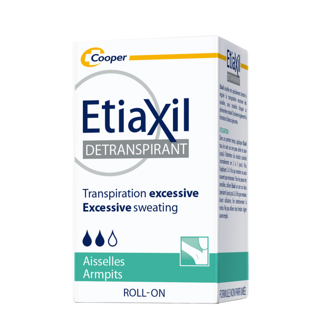 Etiaxil Deo Roll On 15ml -Green مضاد التعرق للبشرة الحساسة