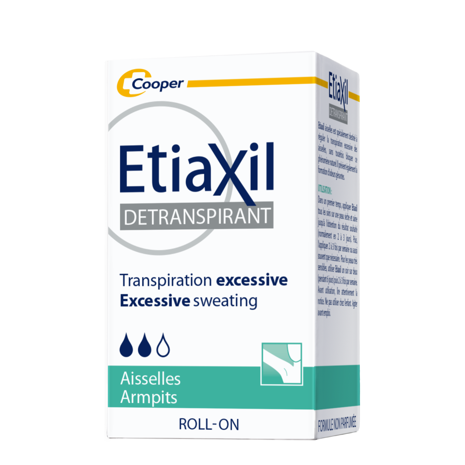 Etiaxil Deo Roll On 15ml -Green مضاد التعرق للبشرة الحساسة