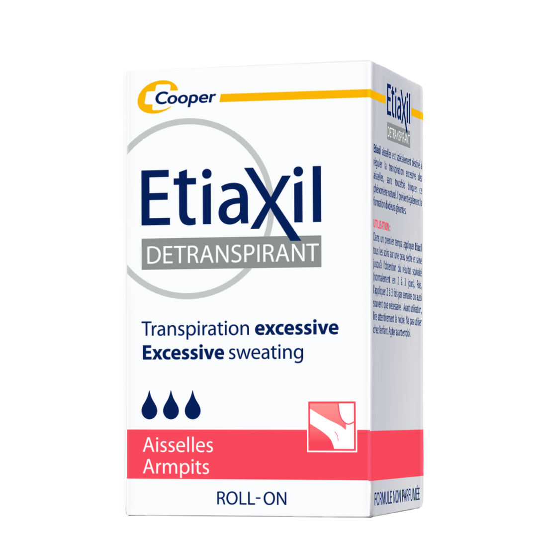 Etiaxil Deo Roll On 15ml -Red مضاد التعرق للبشرة العادية