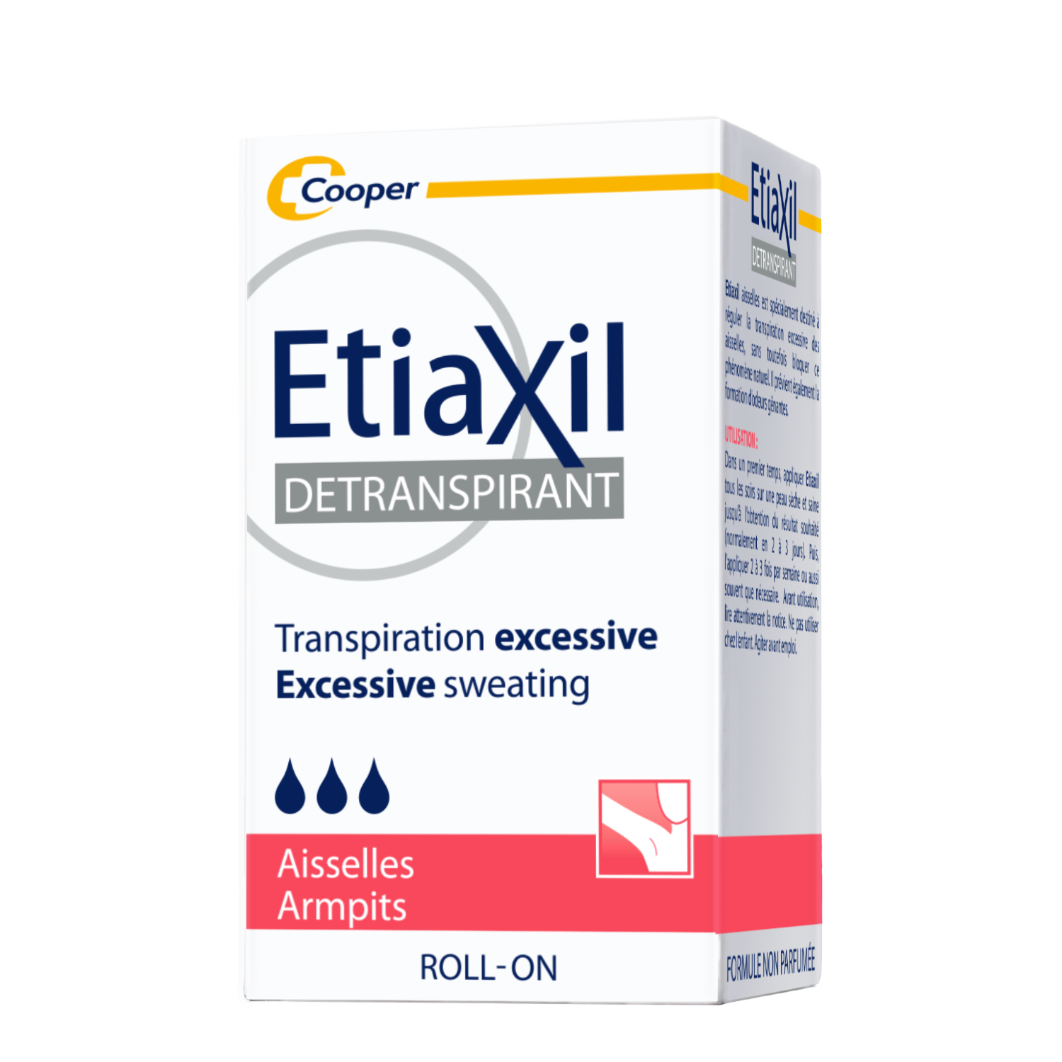 Etiaxil Deo Roll On 15ml -Red مضاد التعرق للبشرة العادية