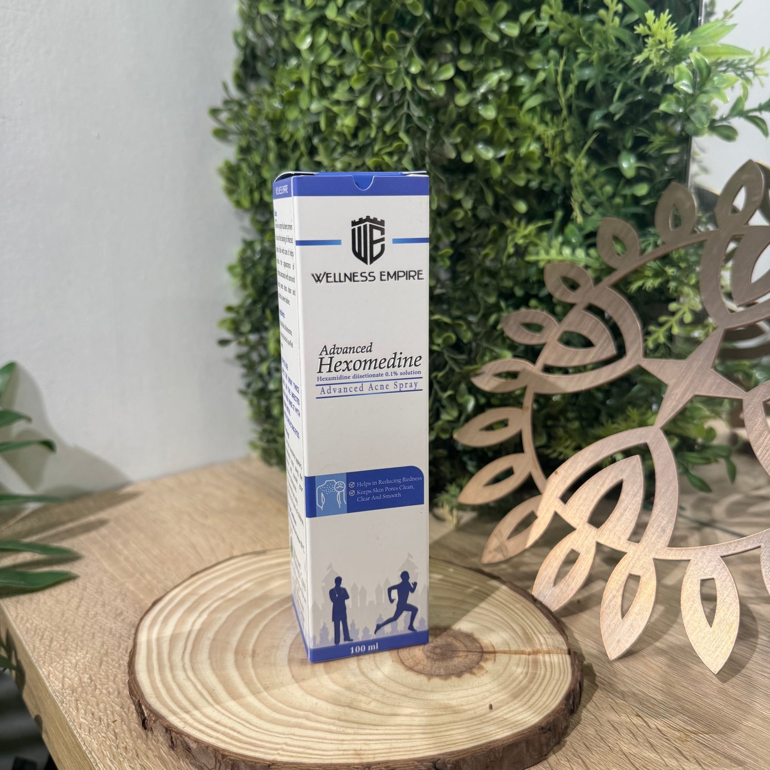 Wellness Empire Hexomedine Acne Spray 100ml بخاخ معقم معالج لحب الشباب