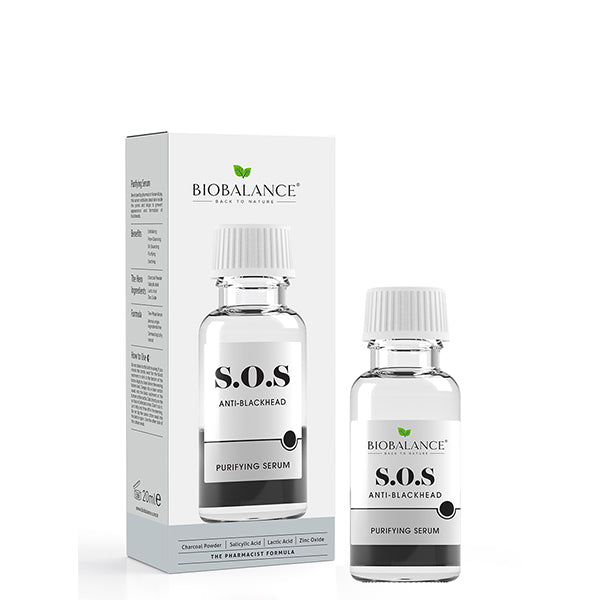 Bio Balance S.O.S Anti Blackhead Purifying Serum 20ml سيروم علاج الرؤوس السوداء