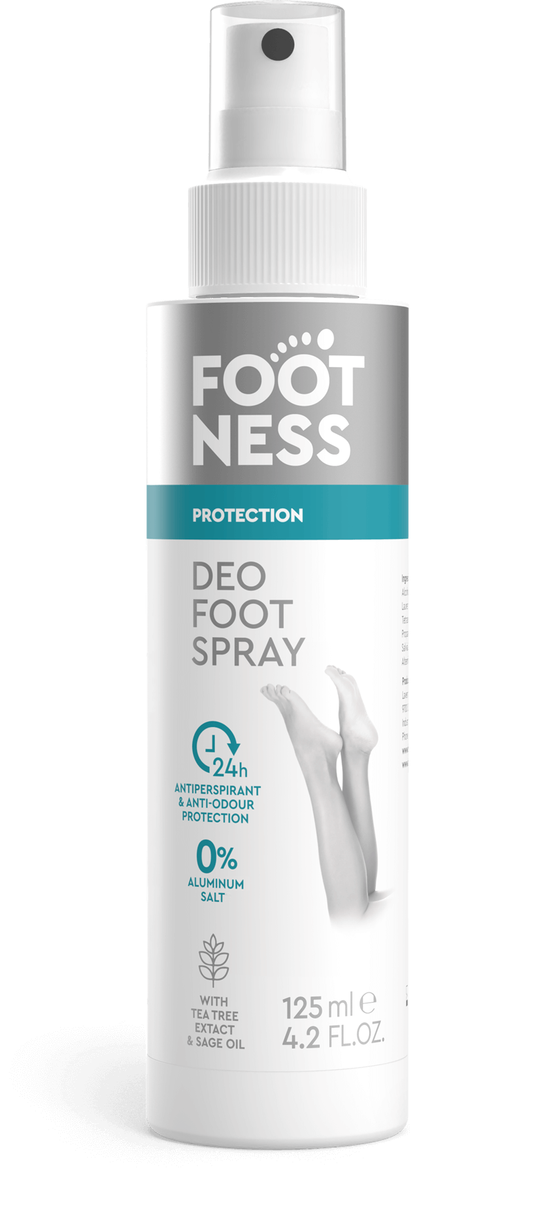Footness Deo Foot Spray 125ml بخاخ مزيل تعرق للقدم