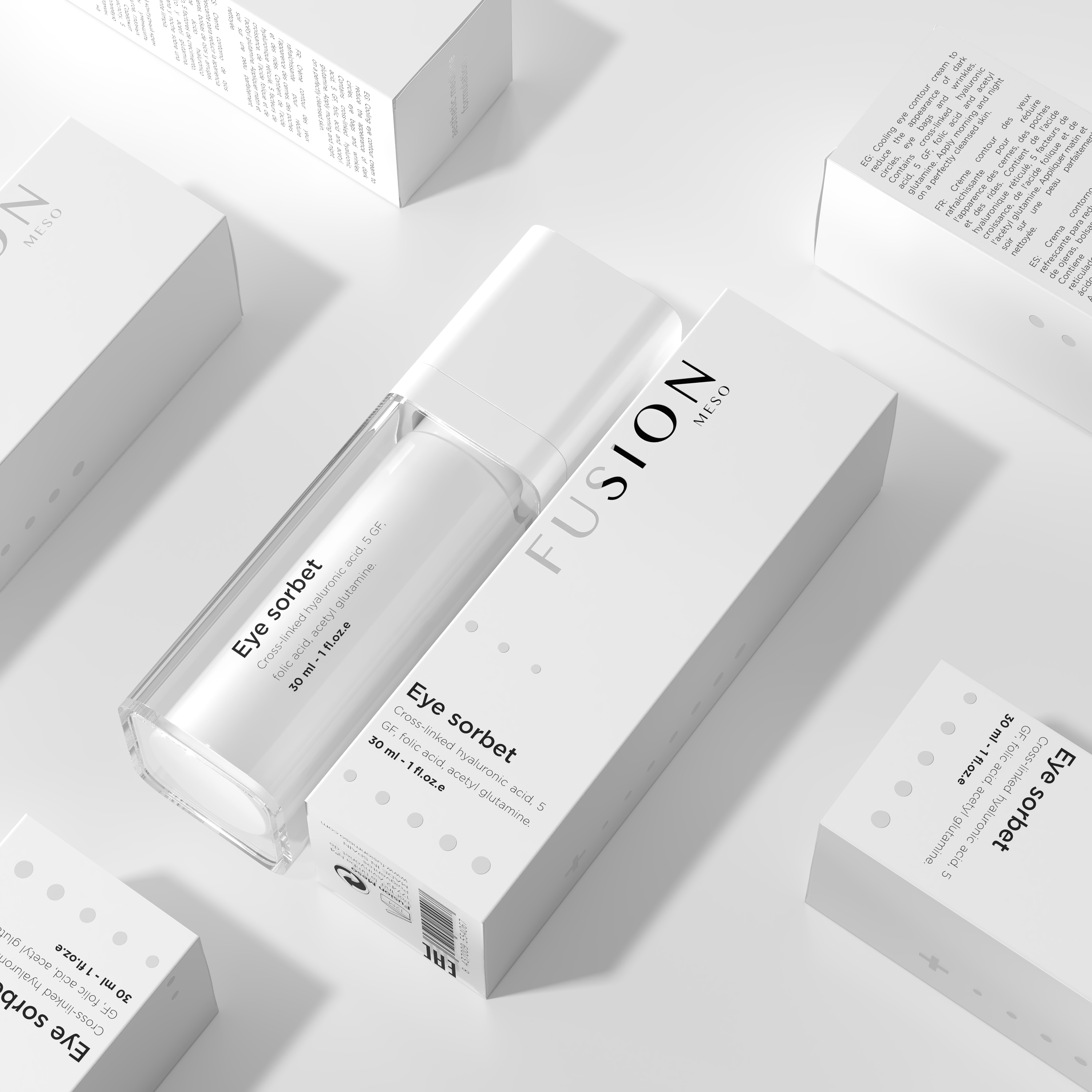 Fusion Eye Sorbet Cream 30ml كريم العين للهالات والانتفاخات والتجاعيد