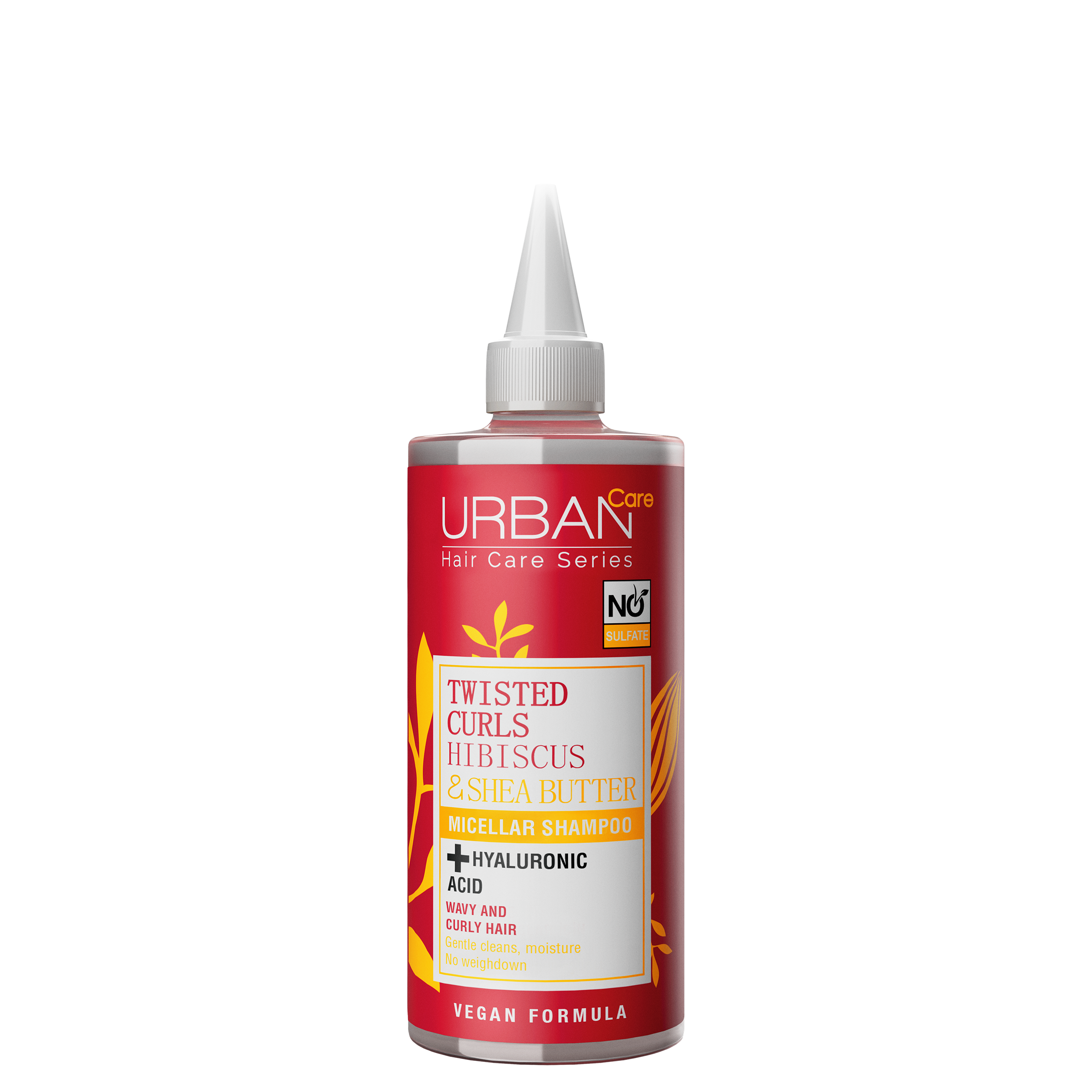 Urban Care Twisted Curls Shea Butter Micellar Shampoo 340ml شامبو للشعر الكيرلي والمجعد