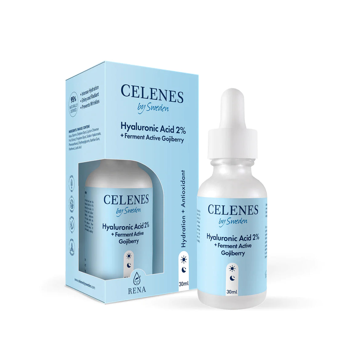 Celenes Hyaluronic Acid 2% Serum 30ml سيروم حمض الهيالورونيك