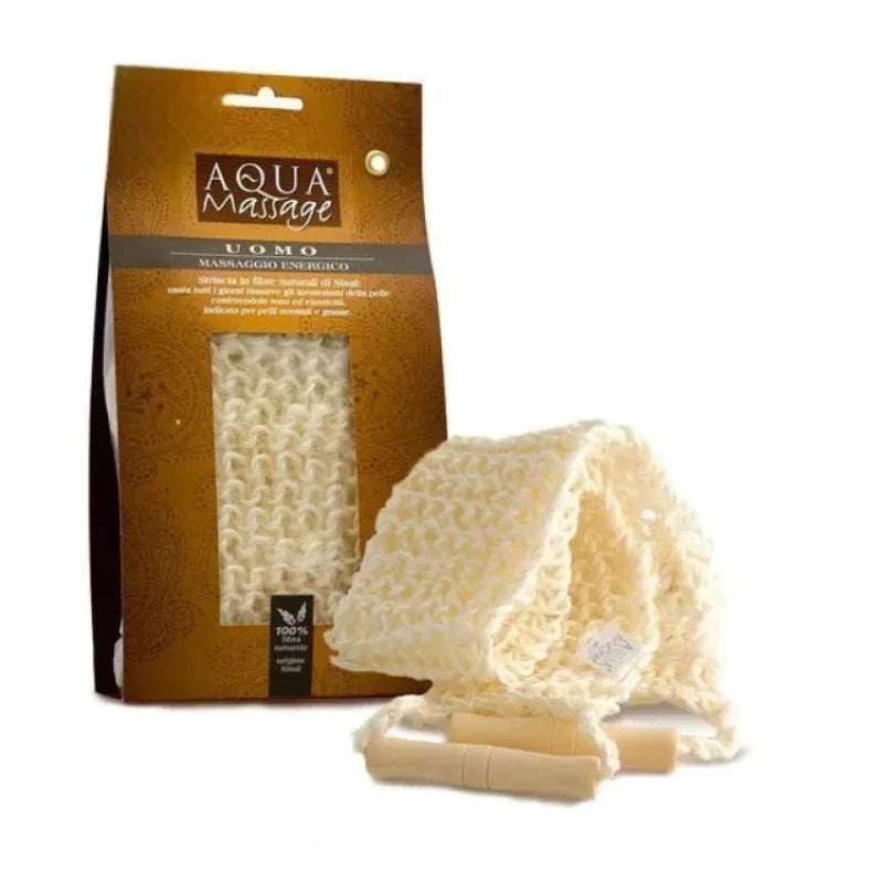 Aqua Massage Uomo Back Massage Strip إسفنجة استحمام للظهر