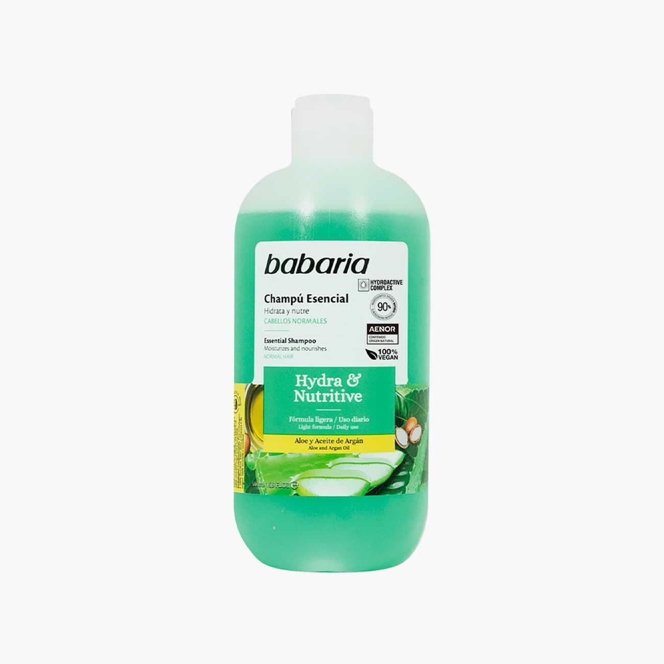 Babaria Hydra & Nutritive Essential Shampoo 500ml شامبو مغذي ومرطب للشعر